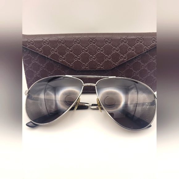 Gucci Other - Gucci Black Sherry Line Unisex Aviators